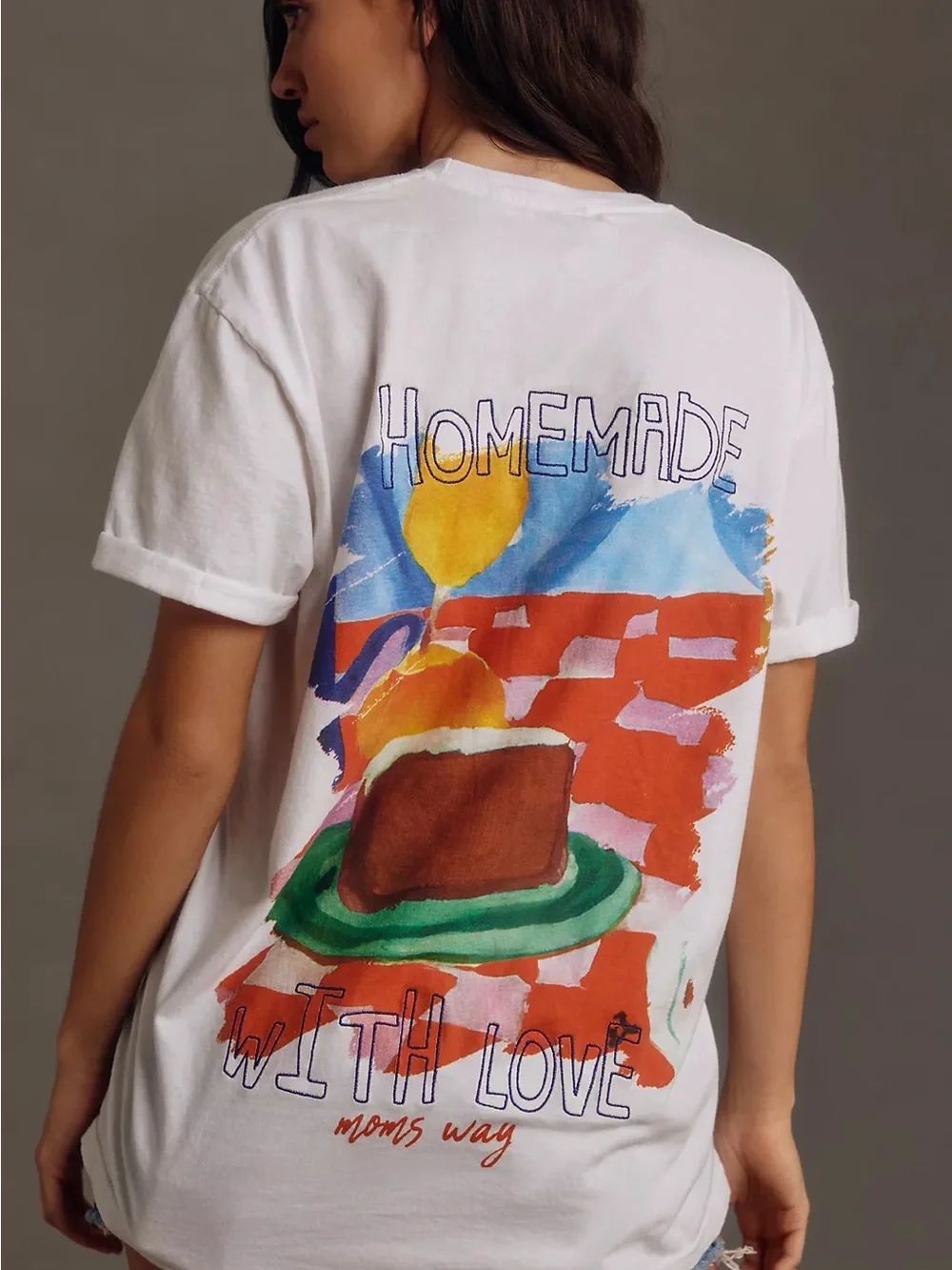 Anthropologie Homemade with Love T-shirt NWT